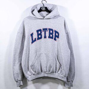 Russell Athletic Hoodie Sweatshirt Long Beach Township Beach Patrol XL VTG Y2K